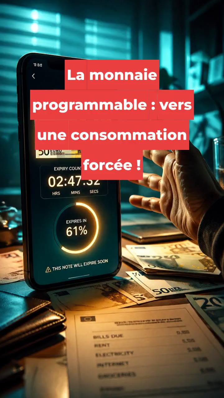 La monnaie programmable : vers une consommation forcée !