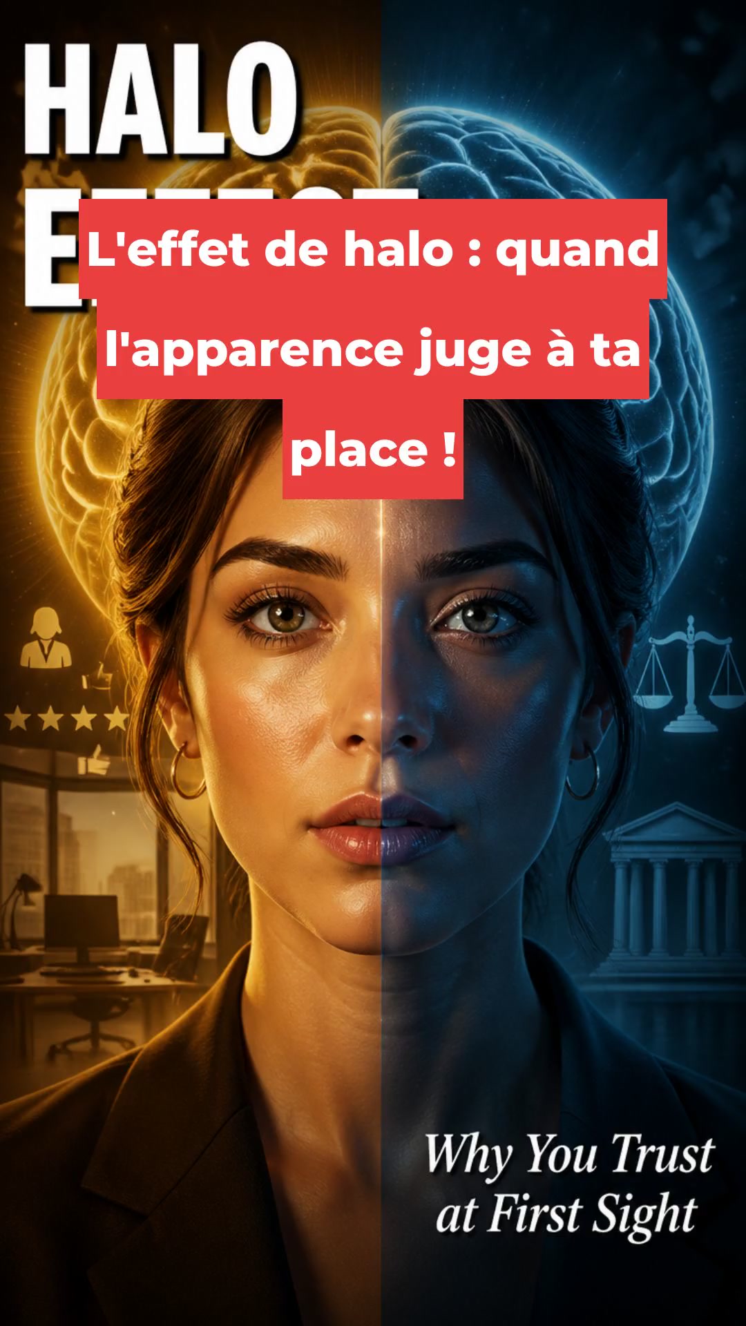 L'effet de halo : quand l'apparence juge à ta place !