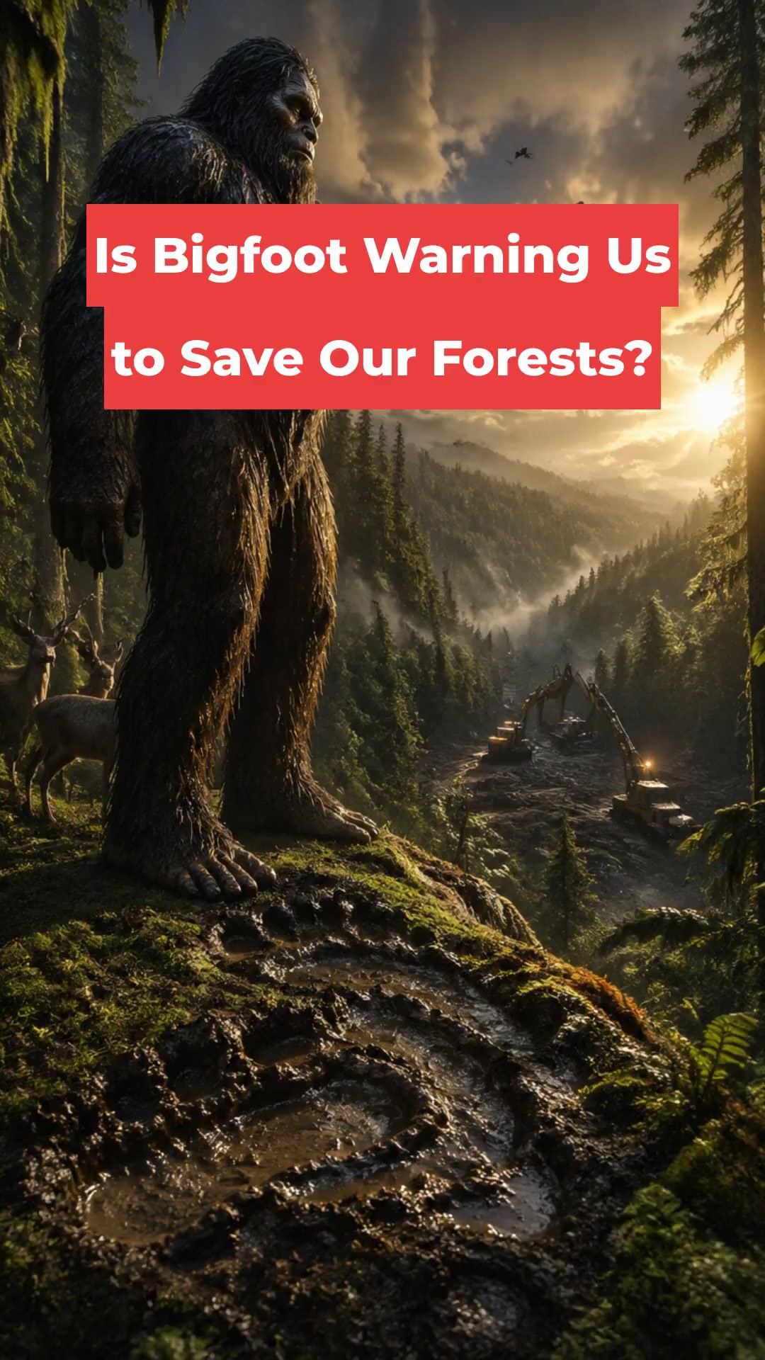 Is Bigfoot Warning Us to Save Our Forests?