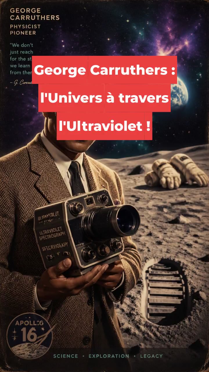 George Carruthers : l'Univers à travers l'Ultraviolet !