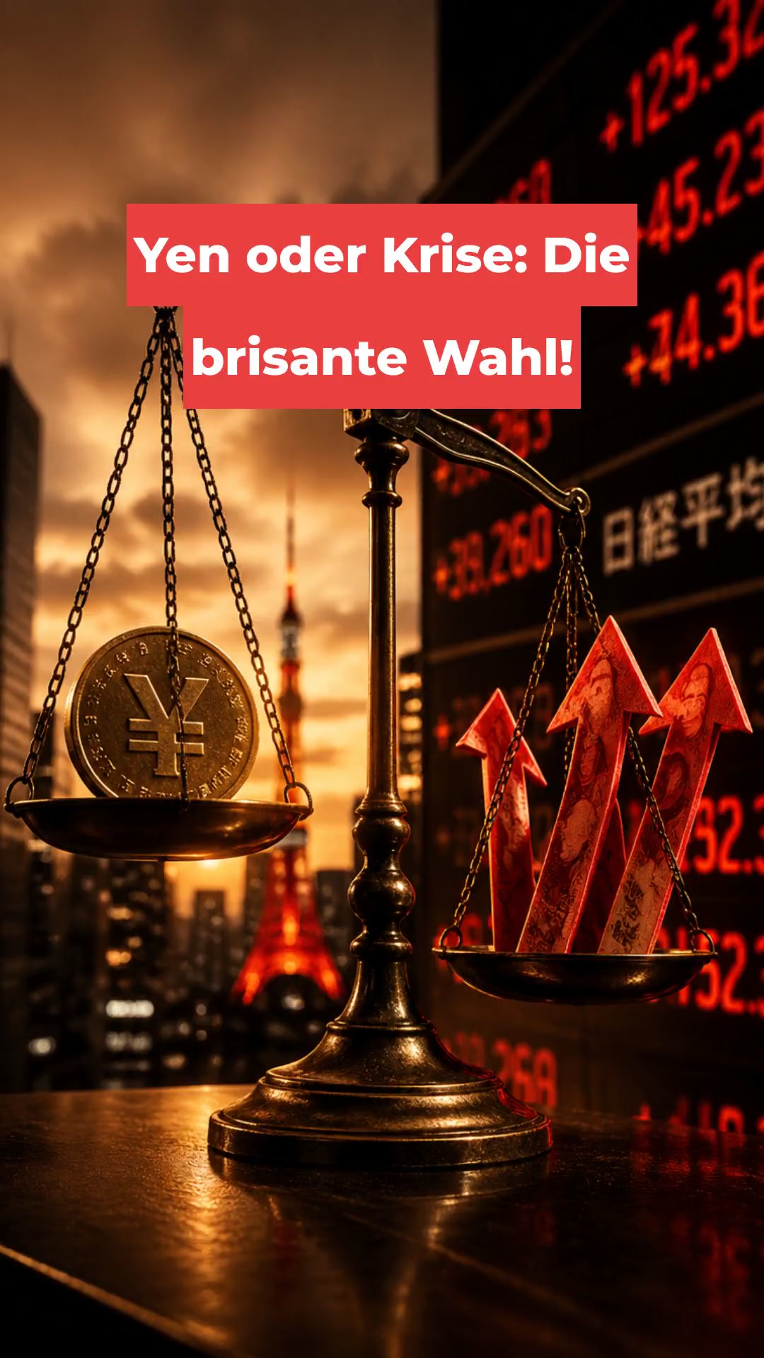 Yen oder Krise: Die brisante Wahl!