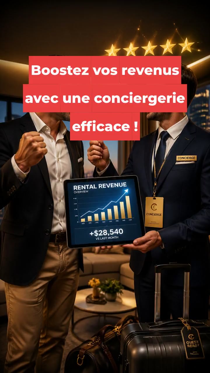 Boostez vos revenus avec une conciergerie efficace !