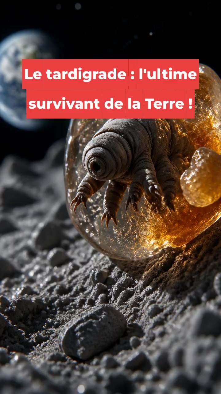Le tardigrade : l'ultime survivant de la Terre !