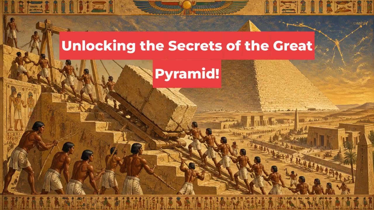 Unlocking the Secrets of the Great Pyramid!