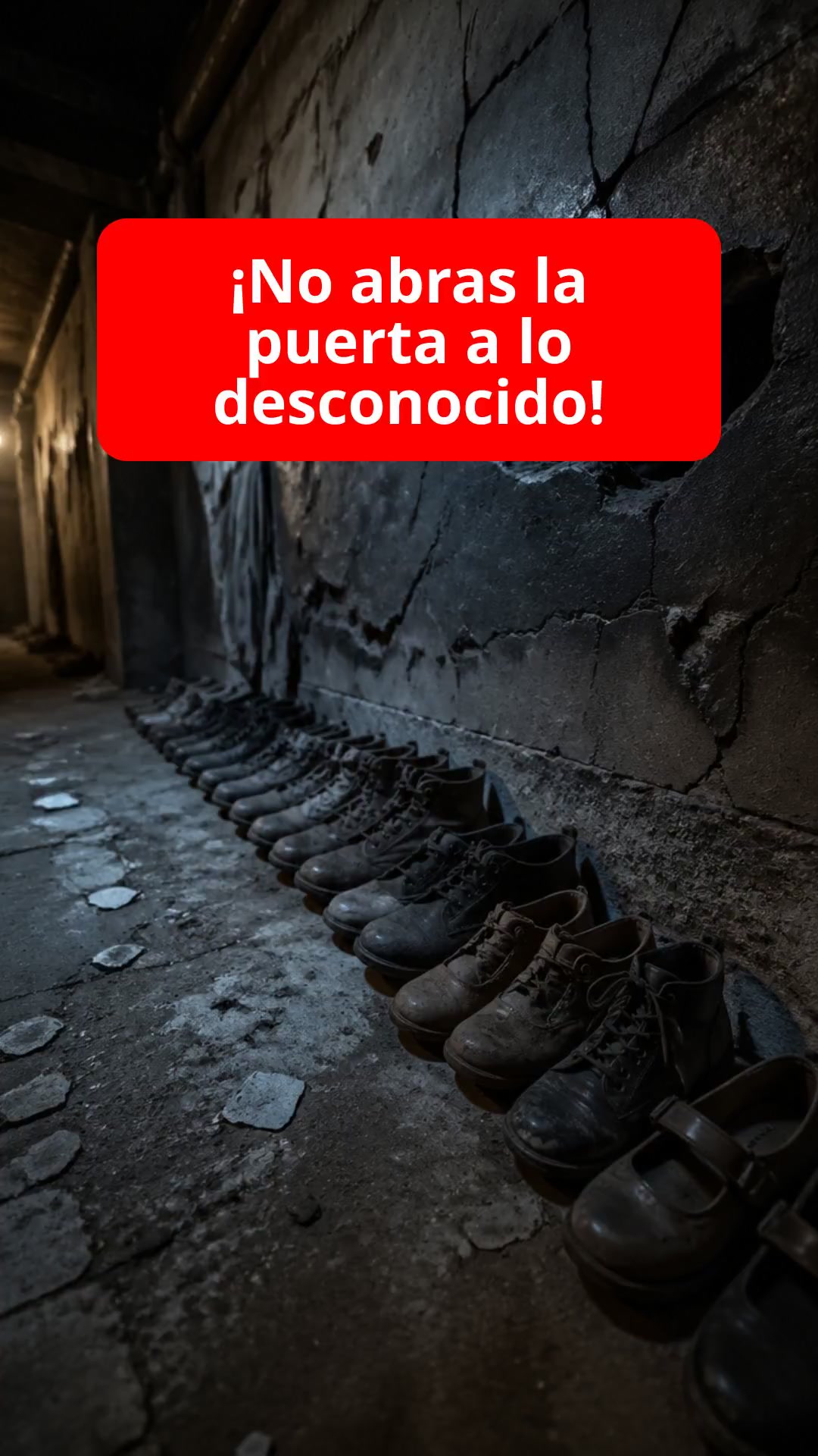 ¡No abras la puerta a lo desconocido!