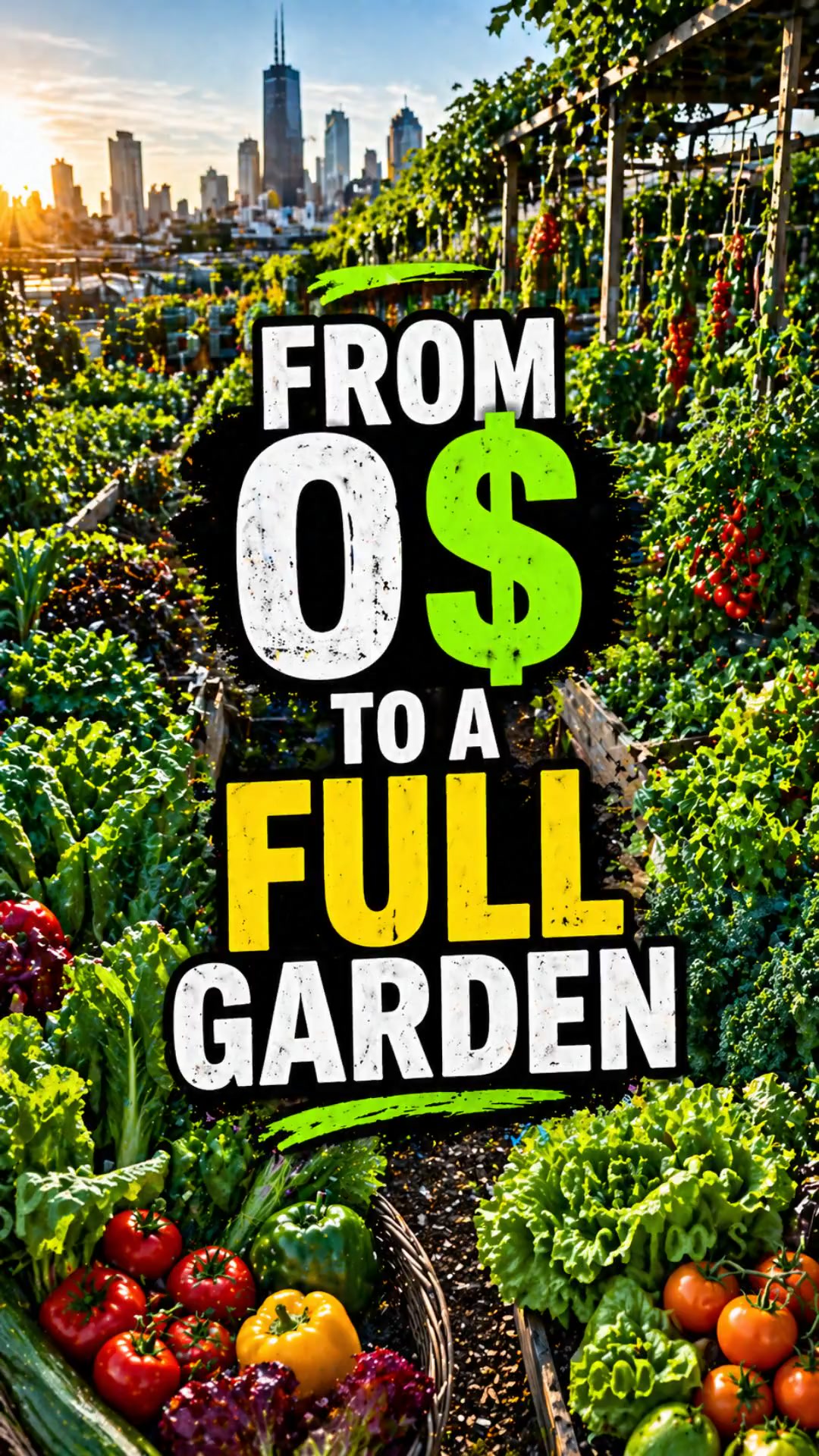 “From $0 to a FULL Garden” 👇
