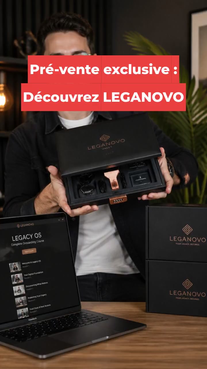 Pré-vente exclusive : Découvrez LEGANOVO !