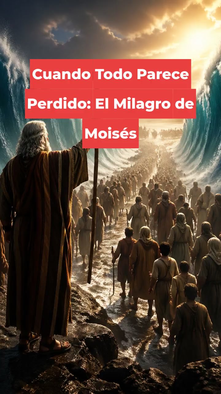 Cuando Todo Parece Perdido: El Milagro de Moisés