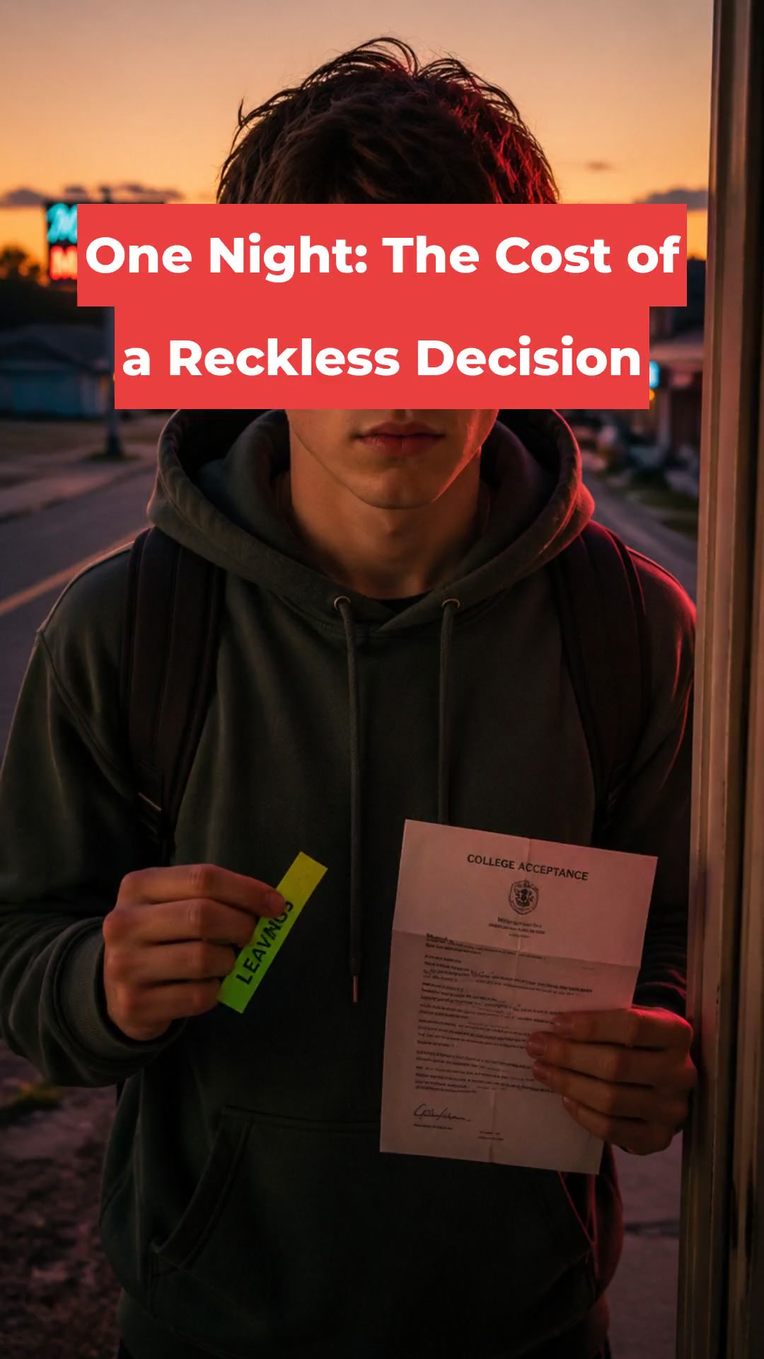 One Night: The Cost of a Reckless Decision