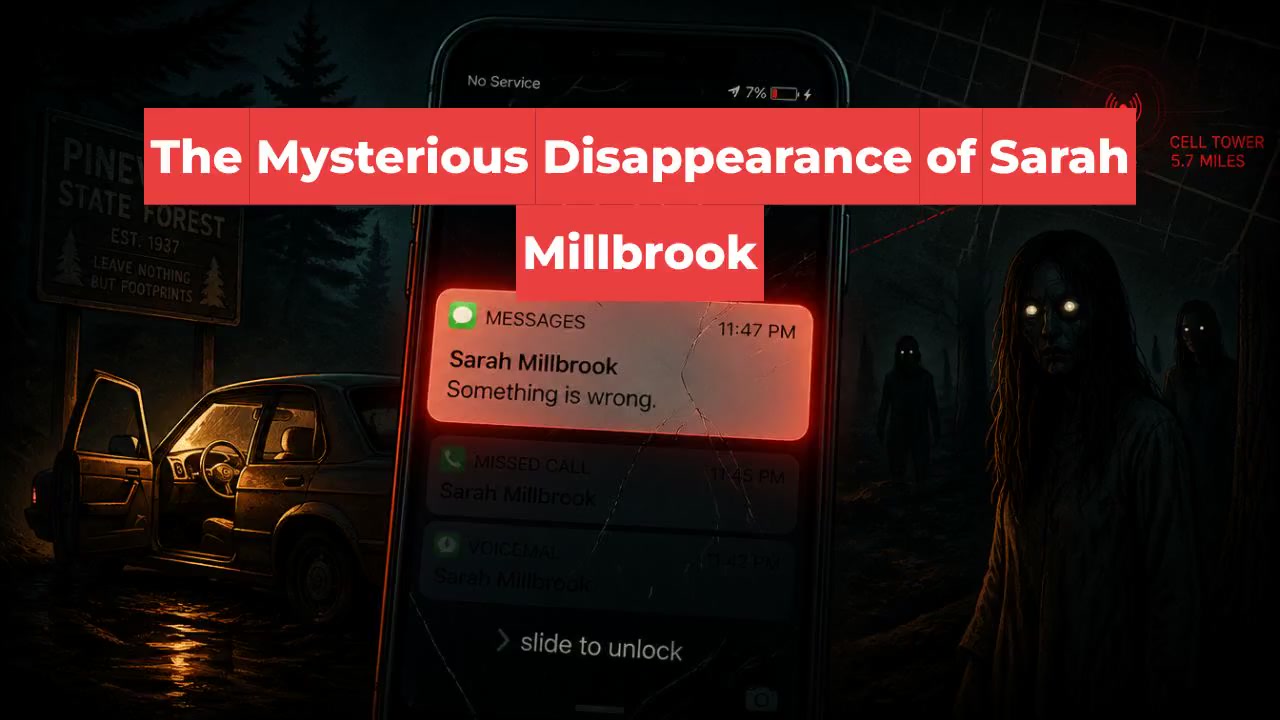 The Mysterious Disappearance of Sarah Millbrook