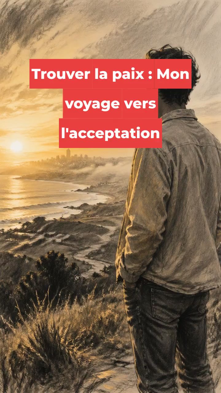 Trouver la paix : Mon voyage vers l'acceptation