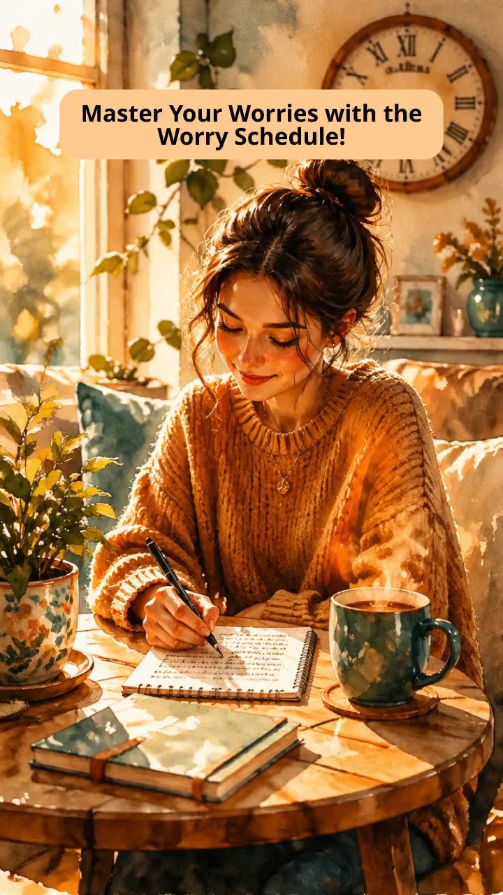 Master Your Worries with the Worry Schedule!