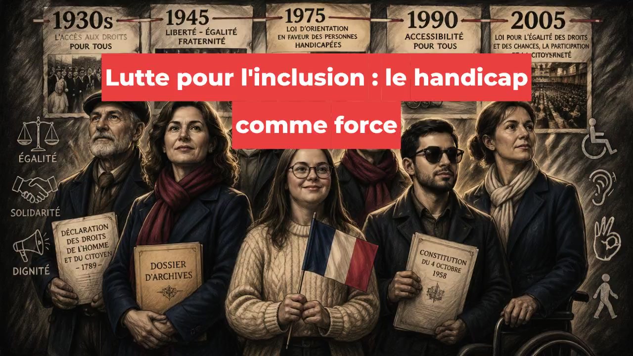 Lutte pour l'inclusion : le handicap comme force