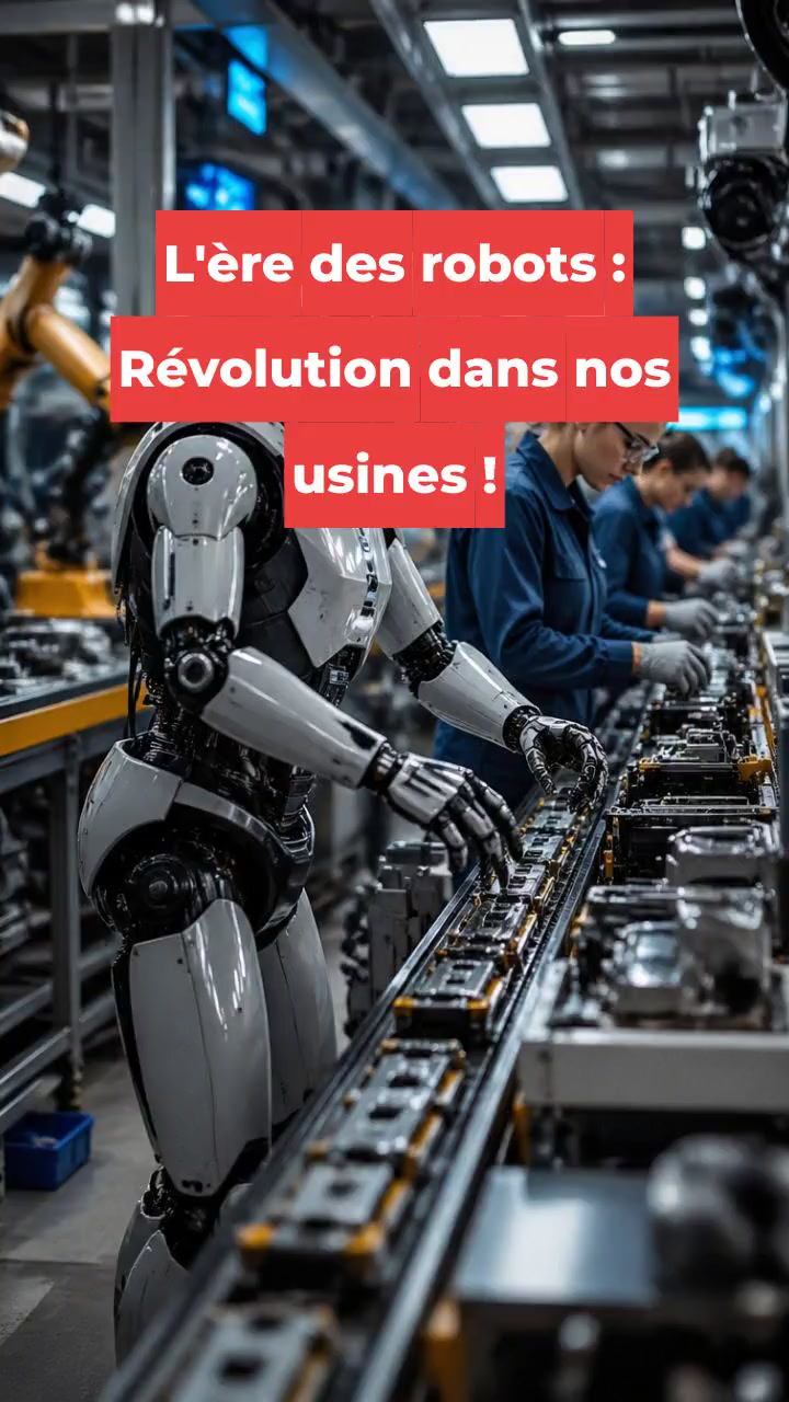 L'ère des robots : Révolution dans nos usines !