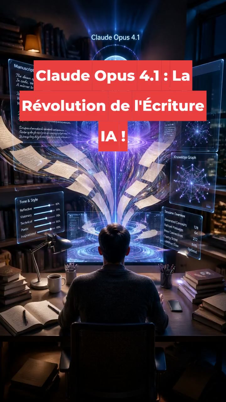 Claude Opus 4.1 : La Révolution de l'Écriture IA !