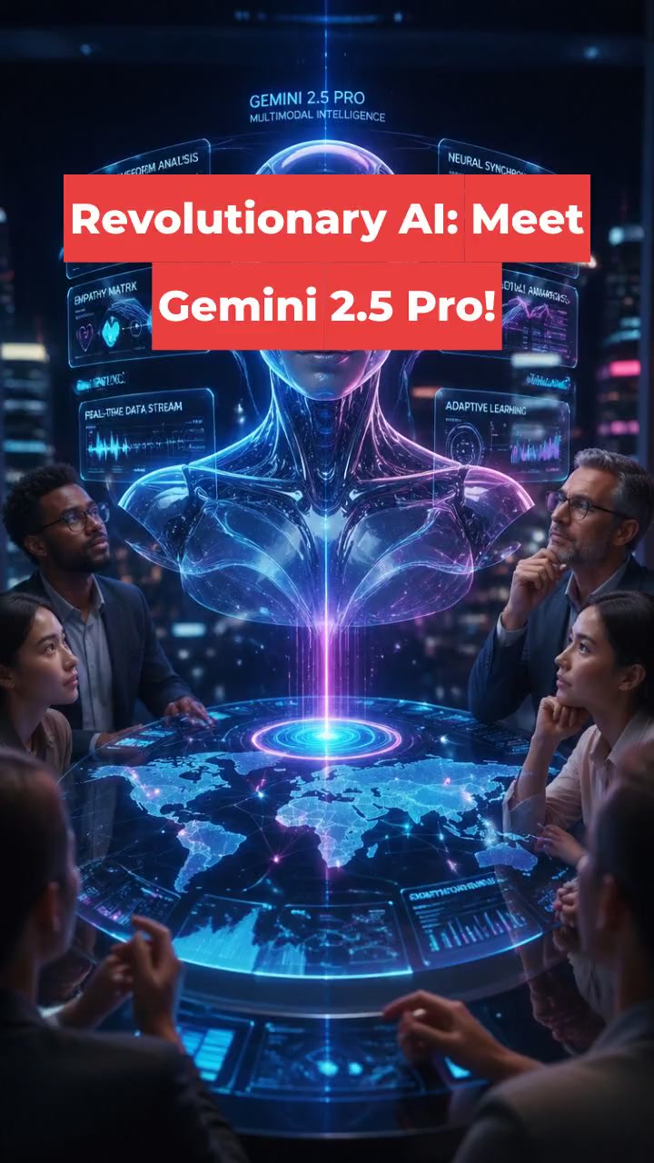 Revolutionary AI: Meet Gemini 2.5 Pro!