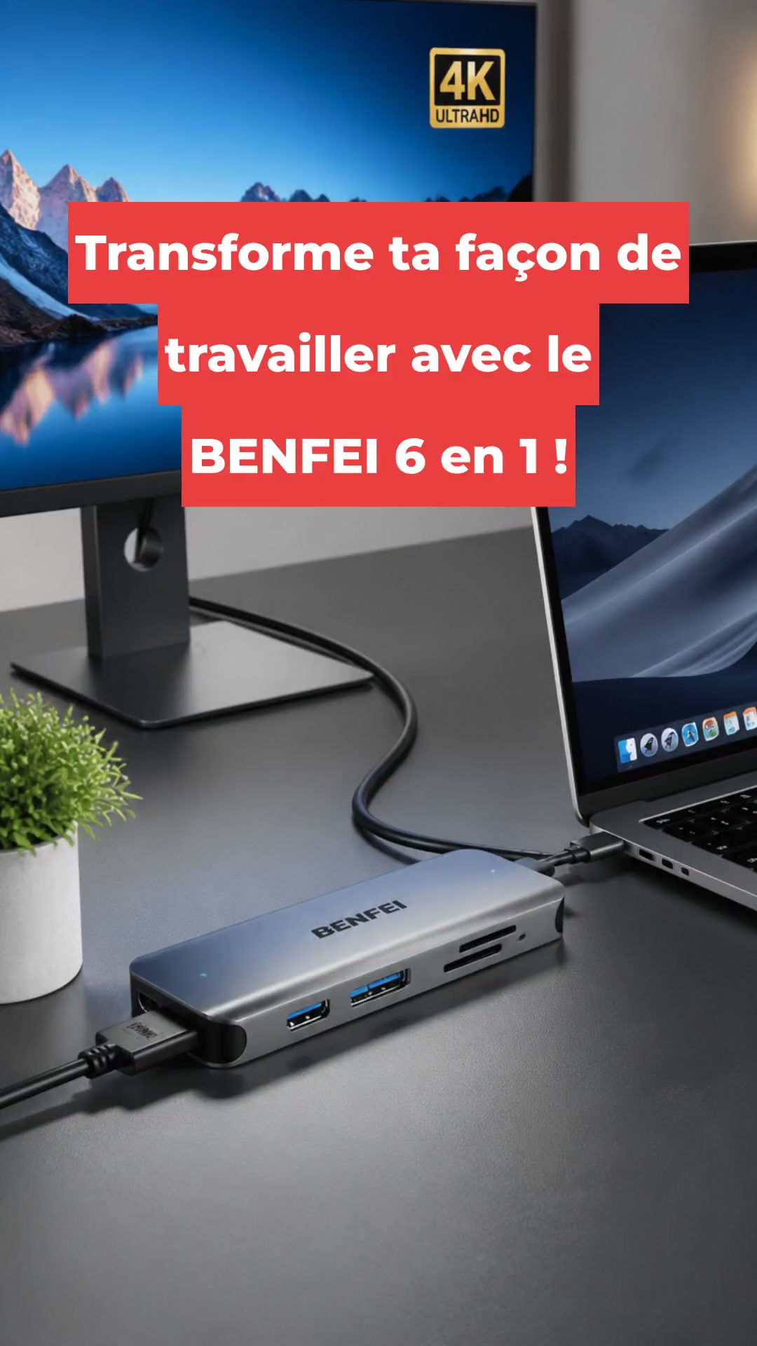 Transforme ta façon de travailler avec le BENFEI 6 en 1 !