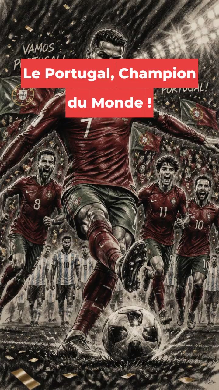 Le Portugal, Champion du Monde !