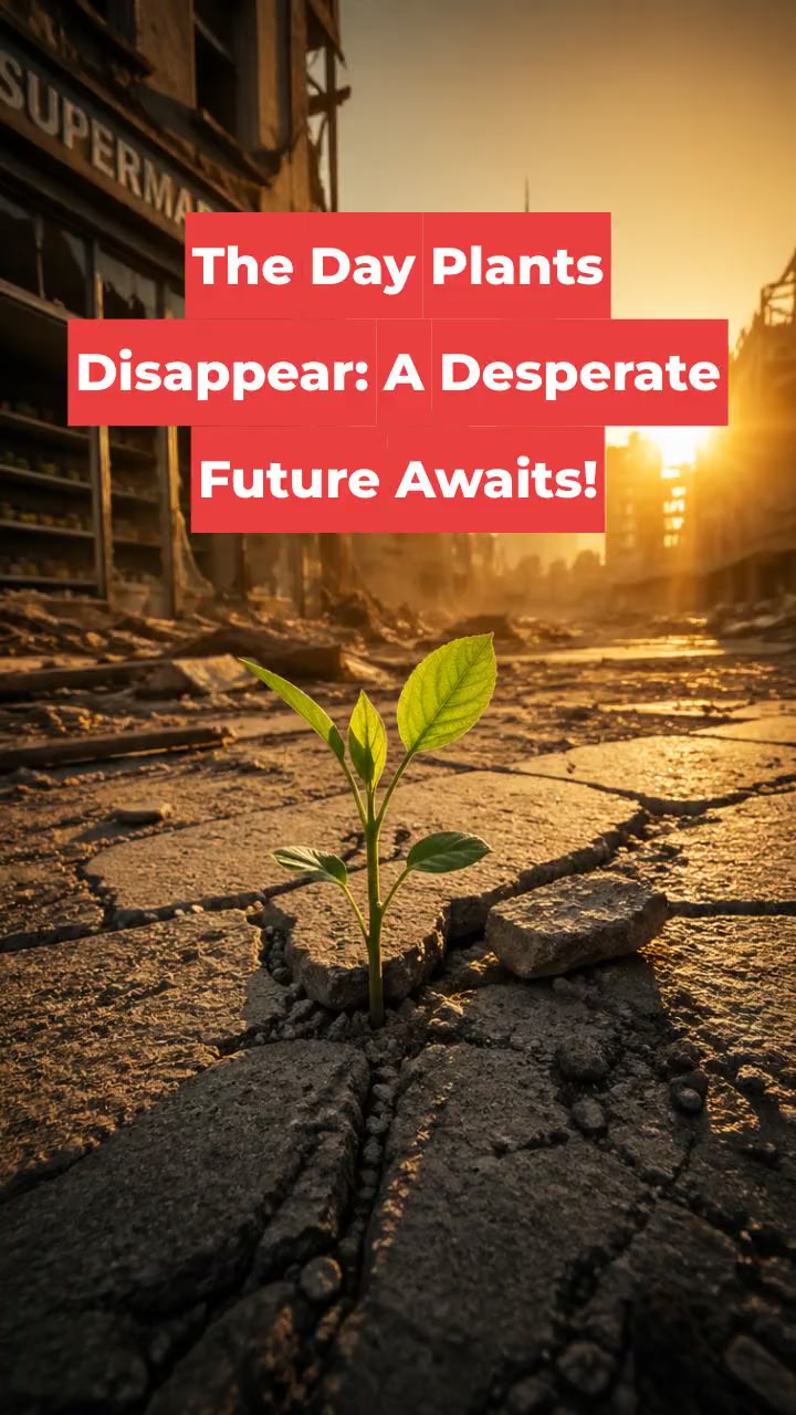 The Day Plants Disappear: A Desperate Future Awaits!