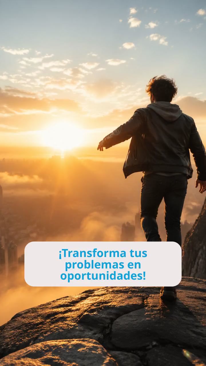 ¡Transforma tus problemas en oportunidades!