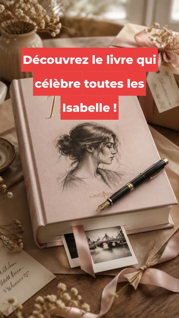 Découvrez le livre qui célèbre toutes les Isabelle !