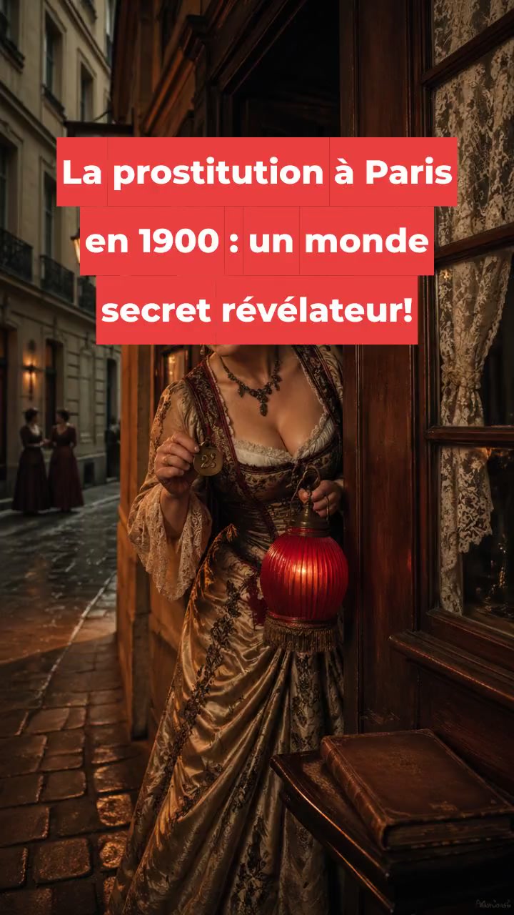 La prostitution à Paris en 1900 : un monde secret révélateur!