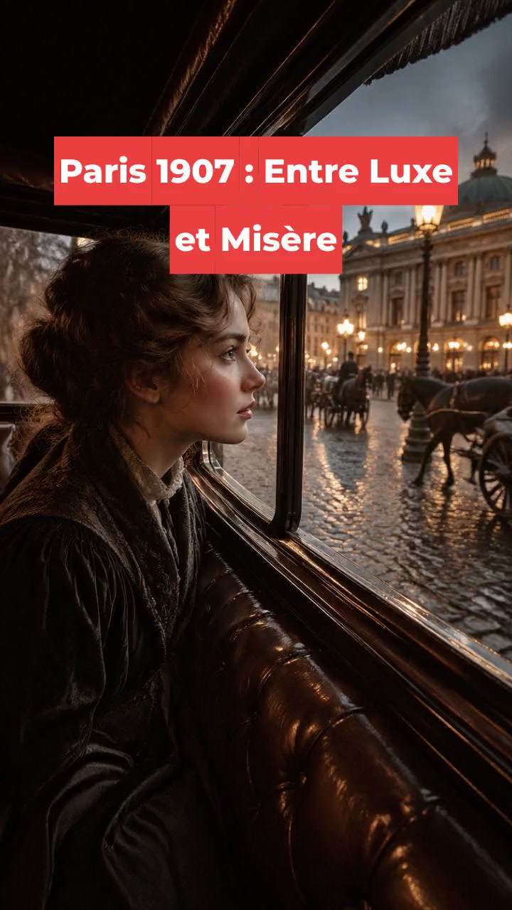 Paris 1907 : Entre Luxe et Misère