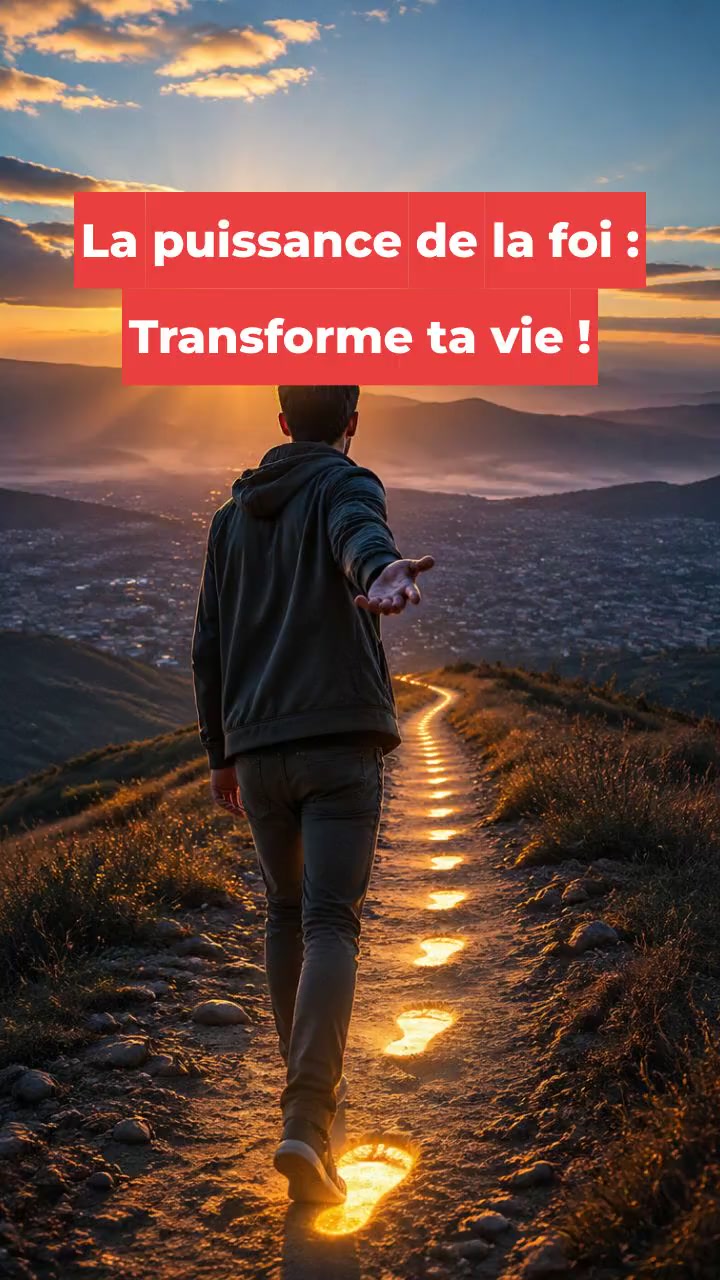 La puissance de la foi : Transforme ta vie !