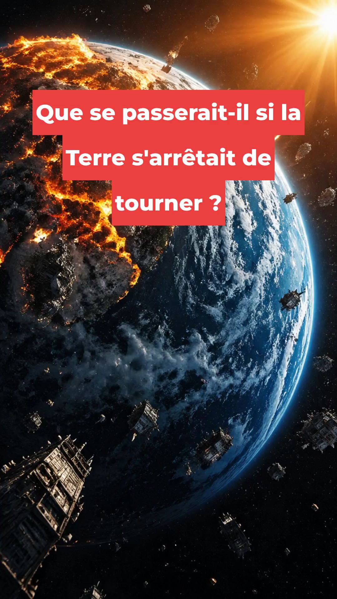 Que se passerait-il si la Terre s'arrêtait de tourner ?