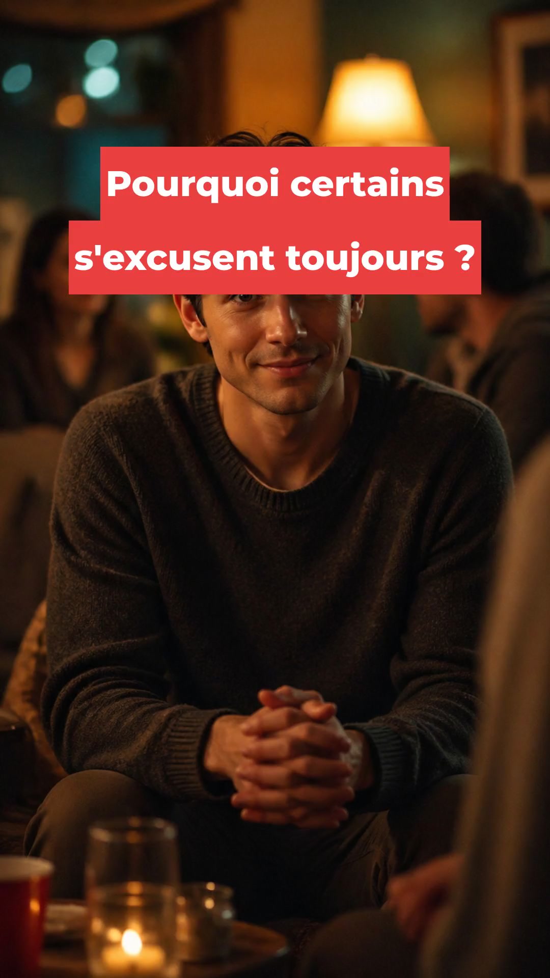 Pourquoi certains s'excusent toujours ?
