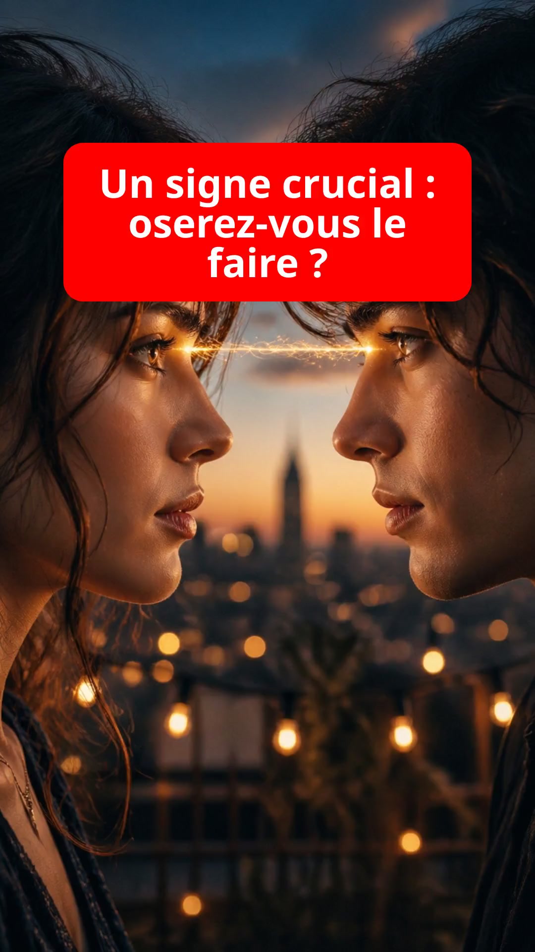 Un signe crucial : oserez-vous le faire ?