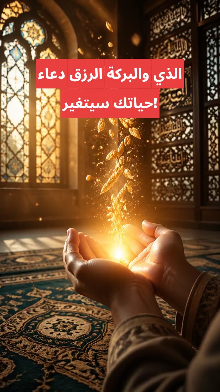 دعاء الرزق والبركة الذي سيتغير حياتك!
