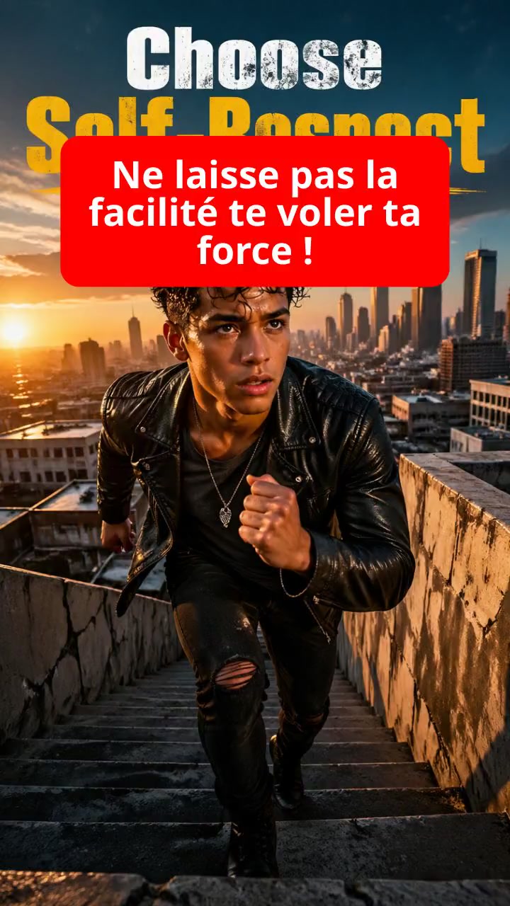 Ne laisse pas la facilité te voler ta force !