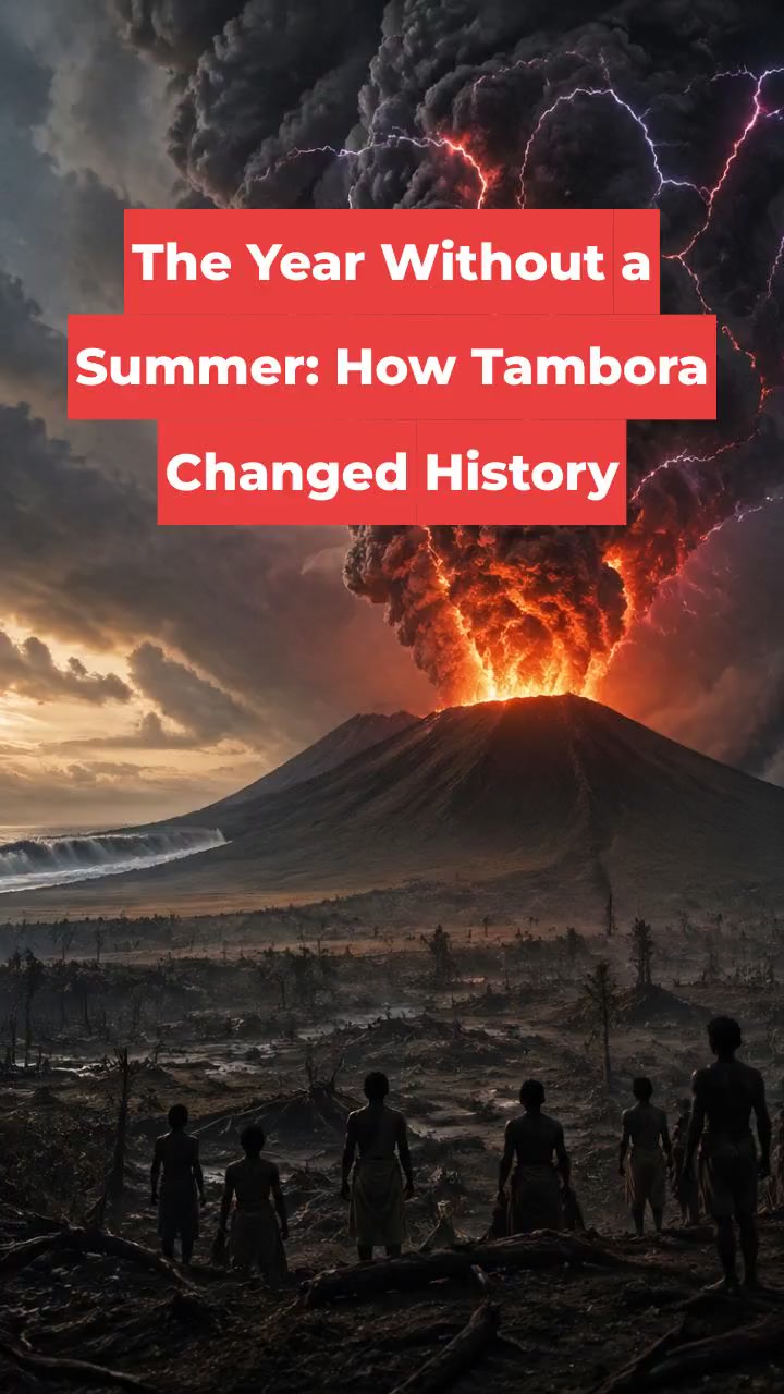 The Year Without a Summer: How Tambora Changed History