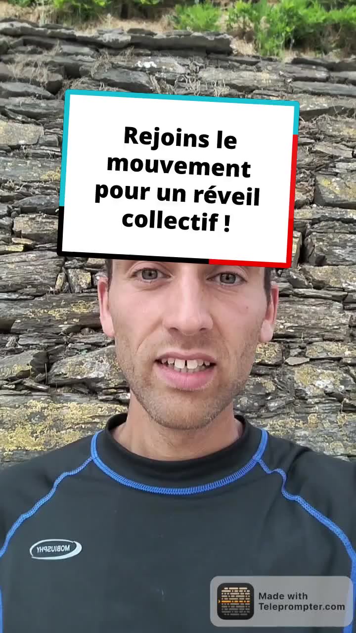 Rejoins le mouvement pour un réveil collectif !