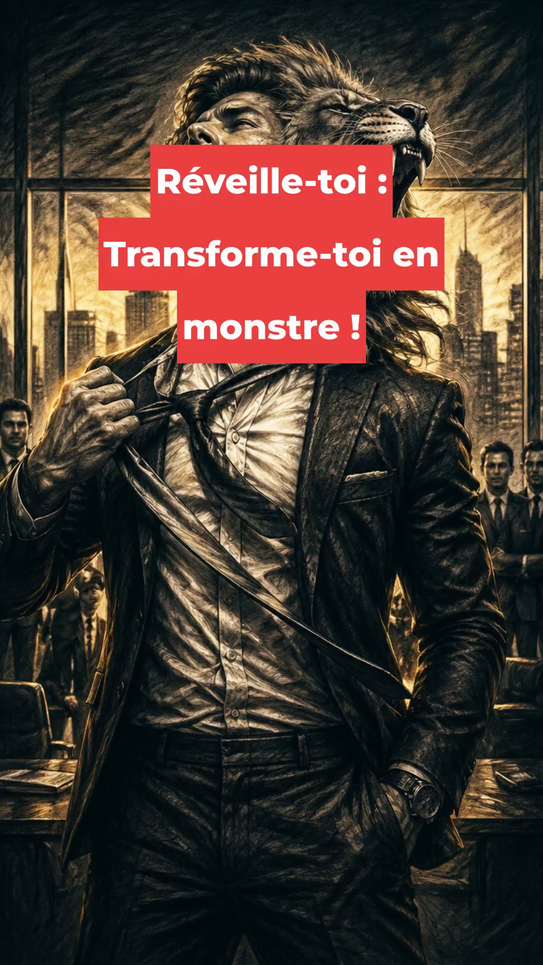 Réveille-toi : Transforme-toi en monstre !