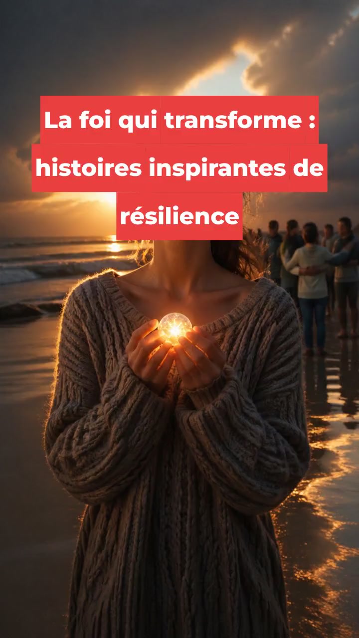 La foi qui transforme : histoires inspirantes de résilience