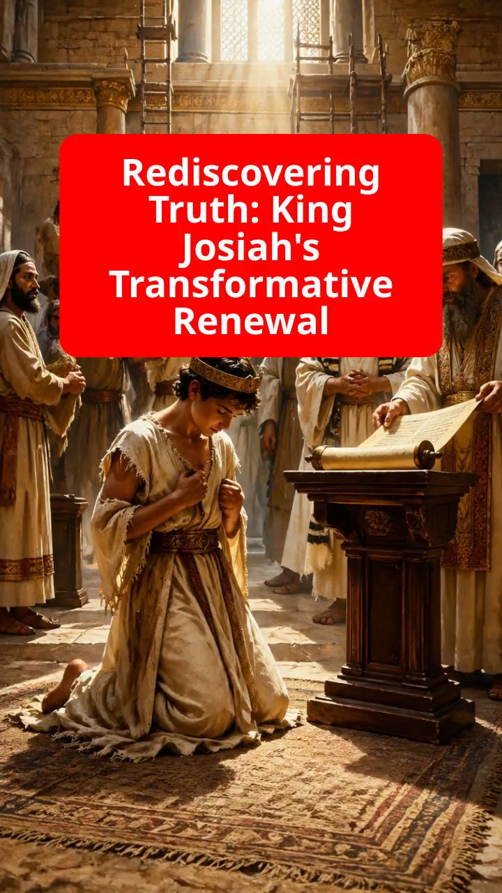 Rediscovering Truth: King Josiah's Transformative Renewal