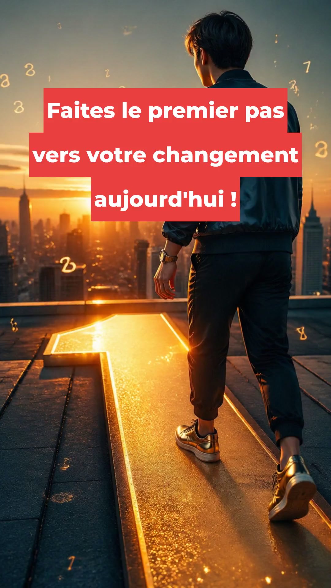 Faites le premier pas vers votre changement aujourd'hui !