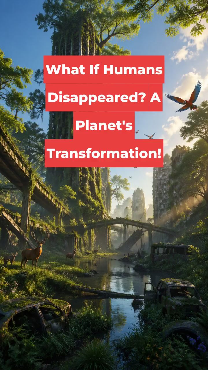 What If Humans Disappeared? A Planet's Transformation!