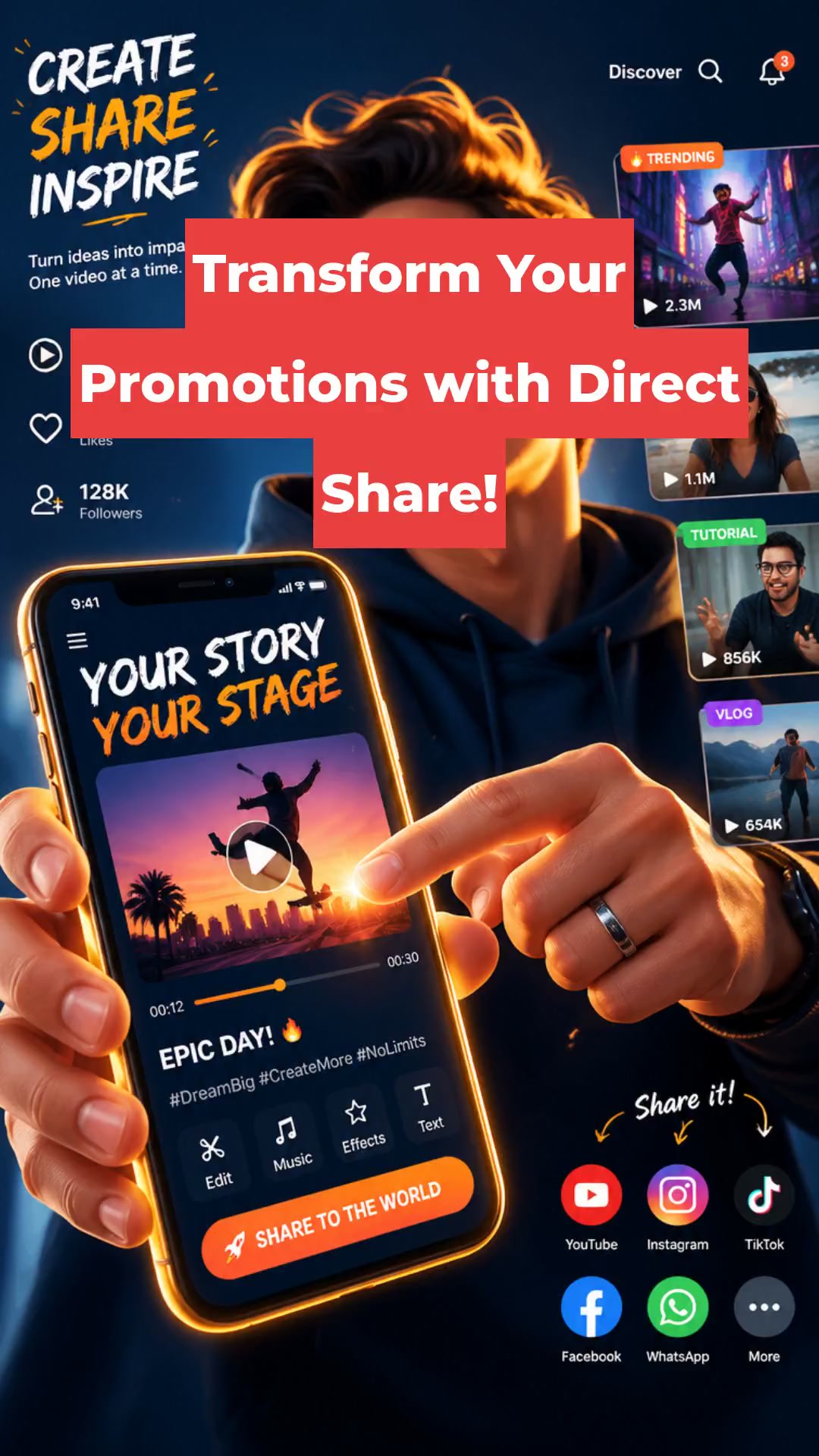 Transform Your Promotions with Direct Share!