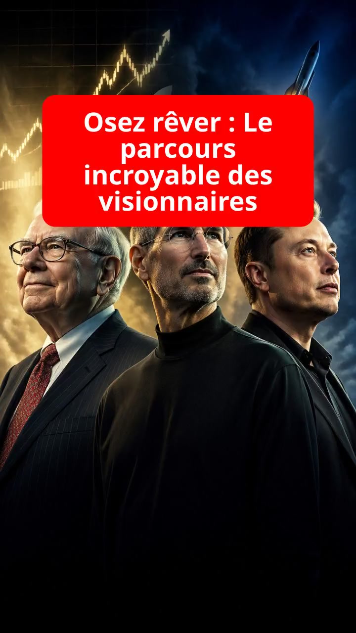 Osez rêver : Le parcours incroyable des visionnaires
