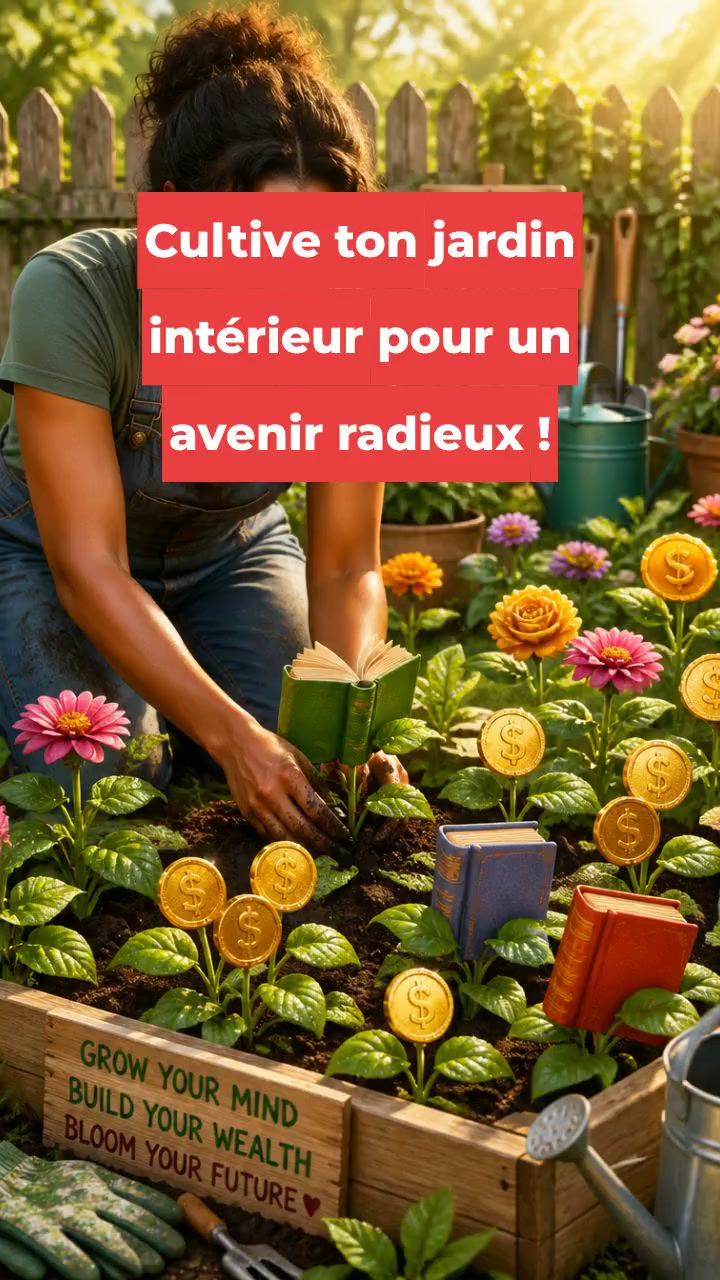 Cultive ton jardin intérieur pour un avenir radieux !