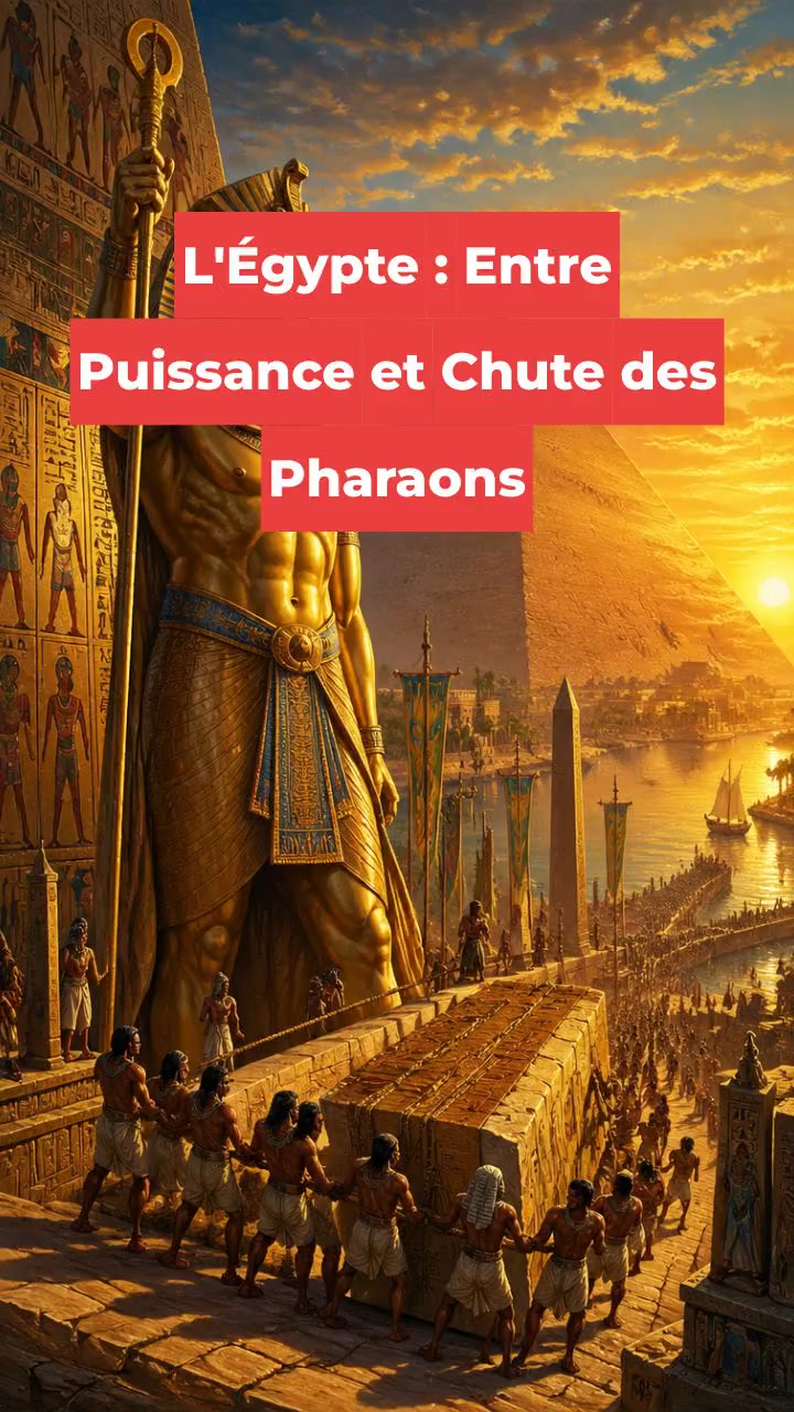 L'Égypte : Entre Puissance et Chute des Pharaons