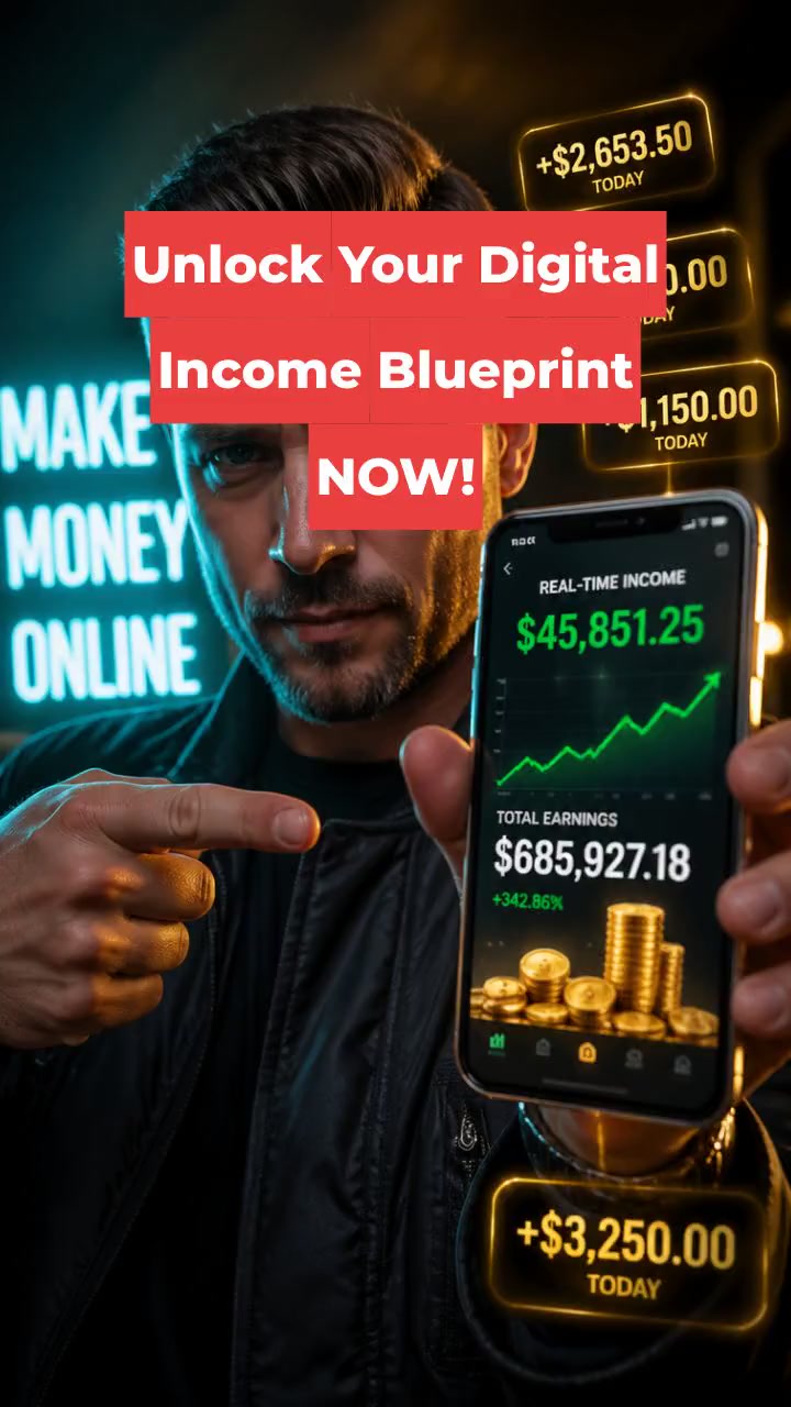 Unlock Your Digital Income Blueprint NOW!