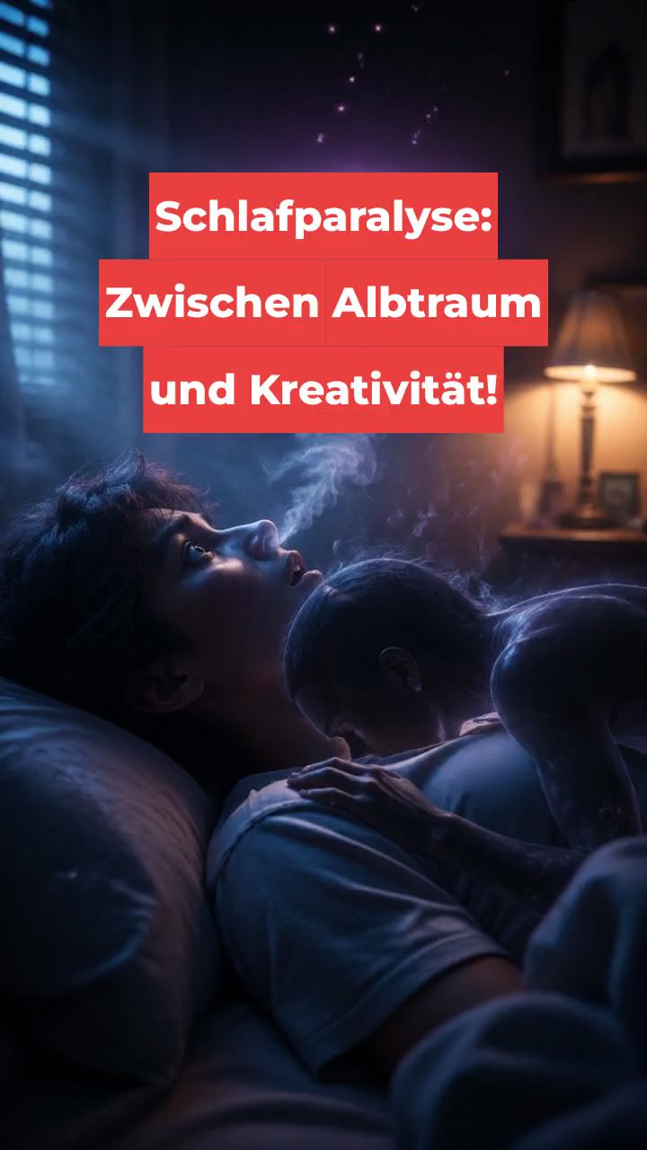 Schlafparalyse: Zwischen Albtraum und Kreativität!