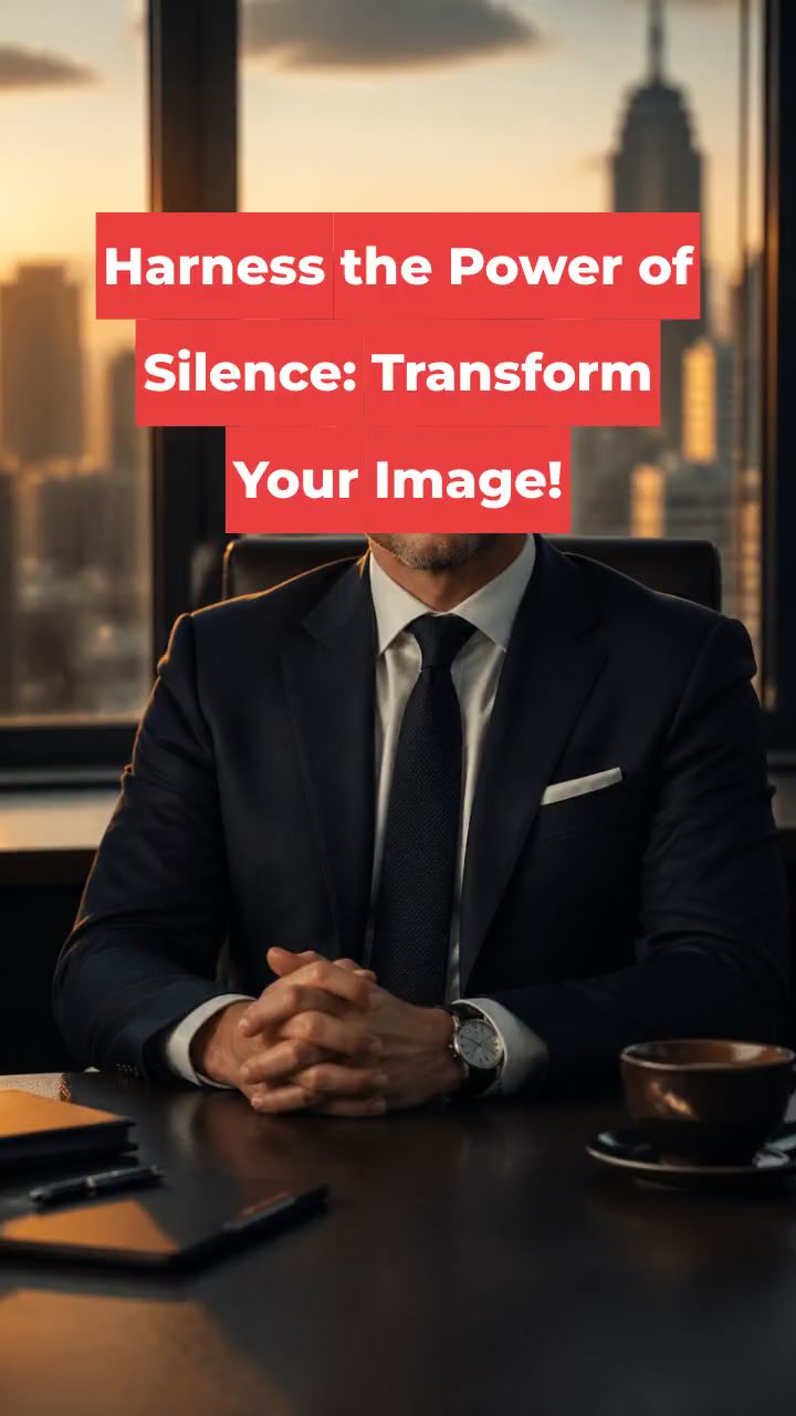 Harness the Power of Silence: Transform Your Image!