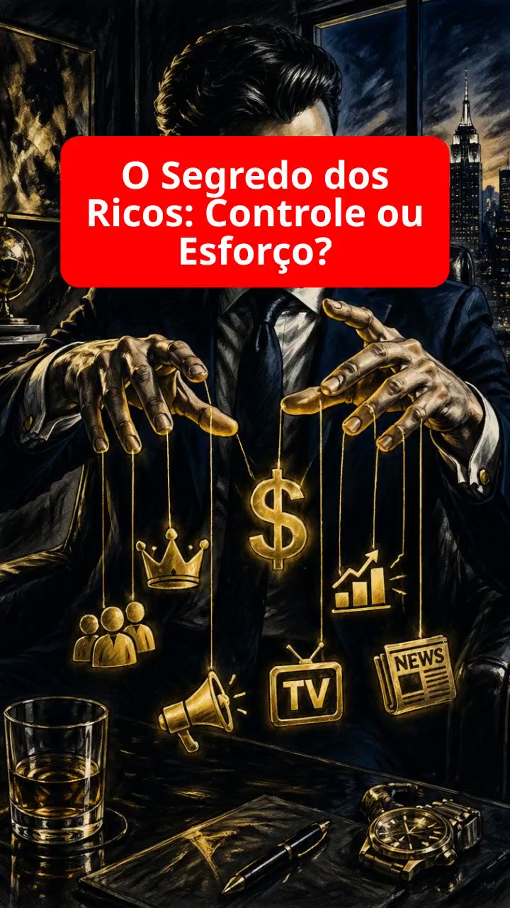 O Segredo dos Ricos: Controle ou Esforço?