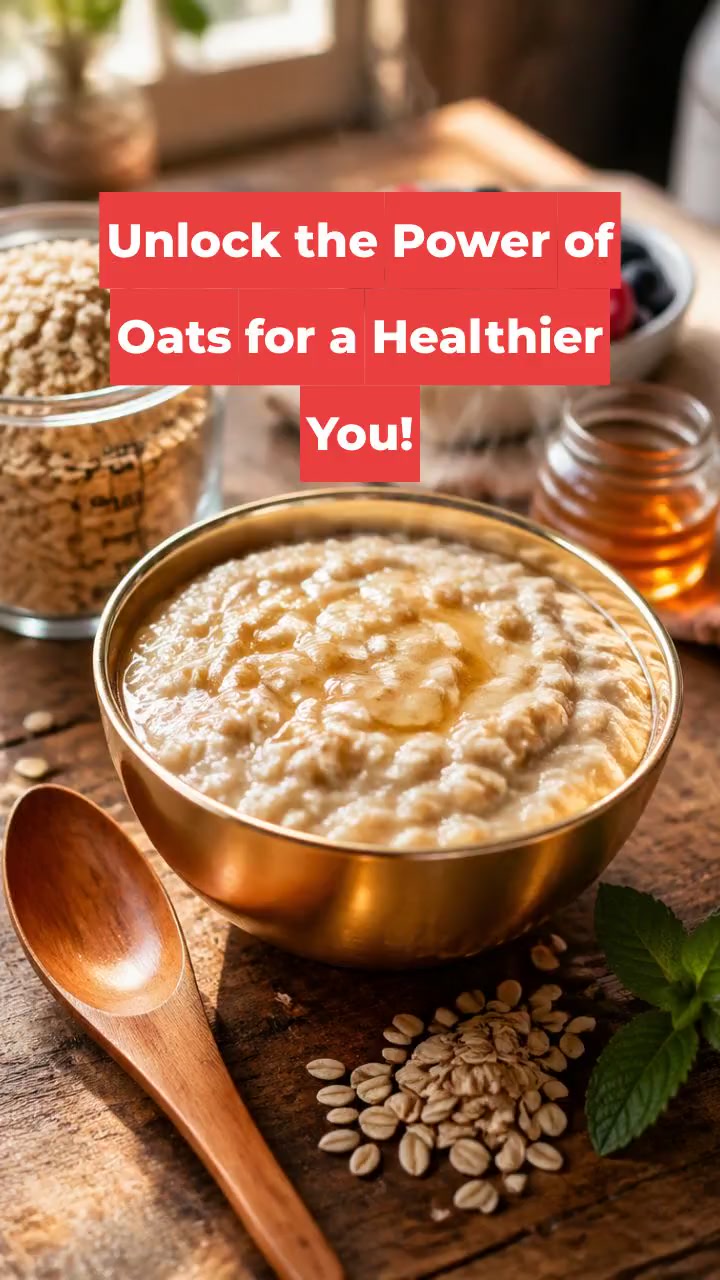 Unlock the Power of Oats for a Healthier You!