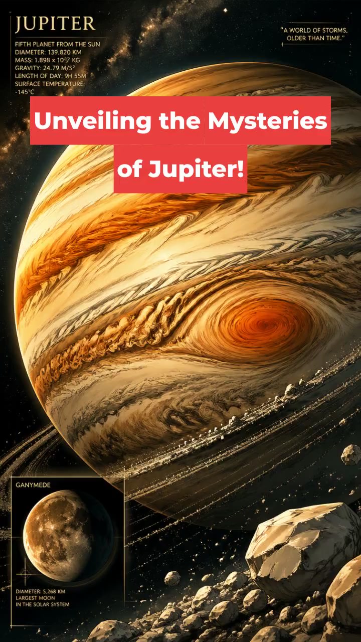 Unveiling the Mysteries of Jupiter!
